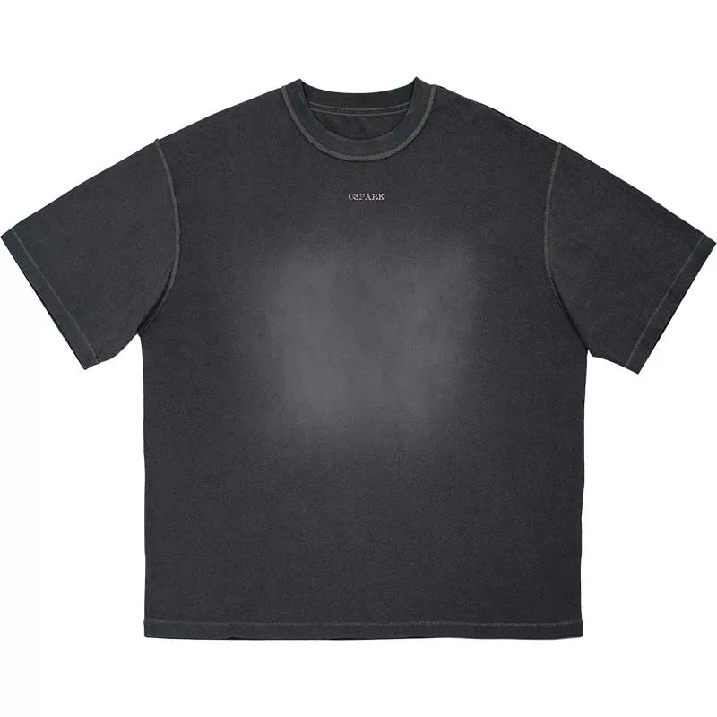 O3PARK Loose Versatile Crew Neck Tee