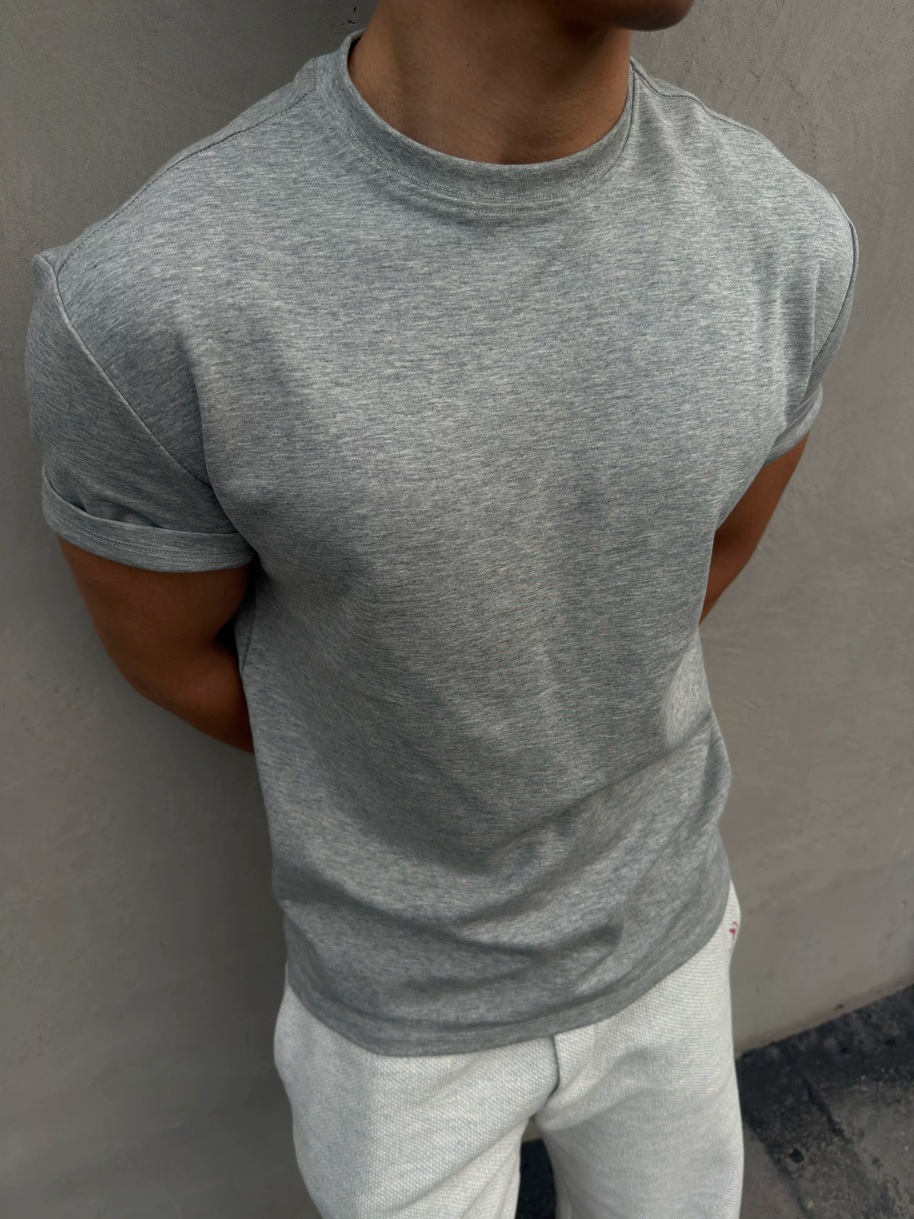 GTAL Cool Casual Versatile Crew Neck Tee