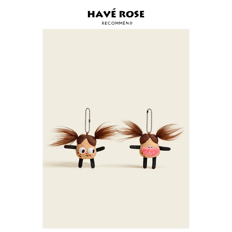 HAVEROSE Mini Electrocution Pendant Plush Pendant