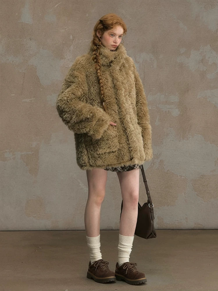 Donkey British Platform Big Head Leather Shoes