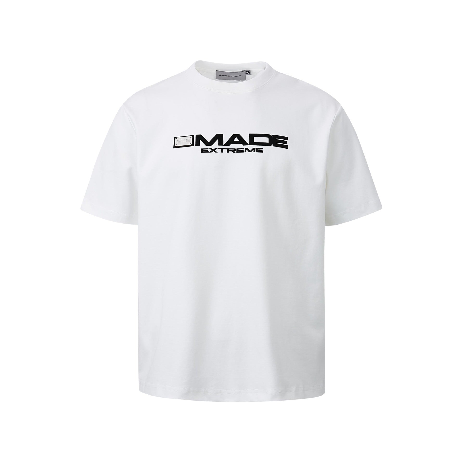 MADEEXTREME 240g Metal Buckle Letter Tee