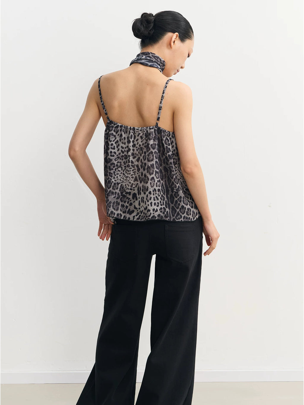 LINY LIBERTY Vintage Leopard Print Sling