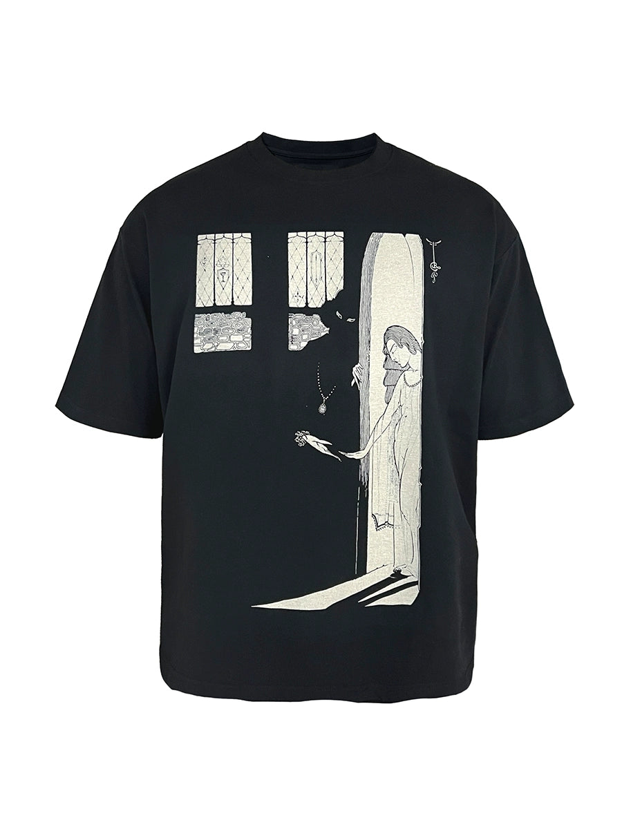JCAESAR Murderer Illustration Width Short Tee