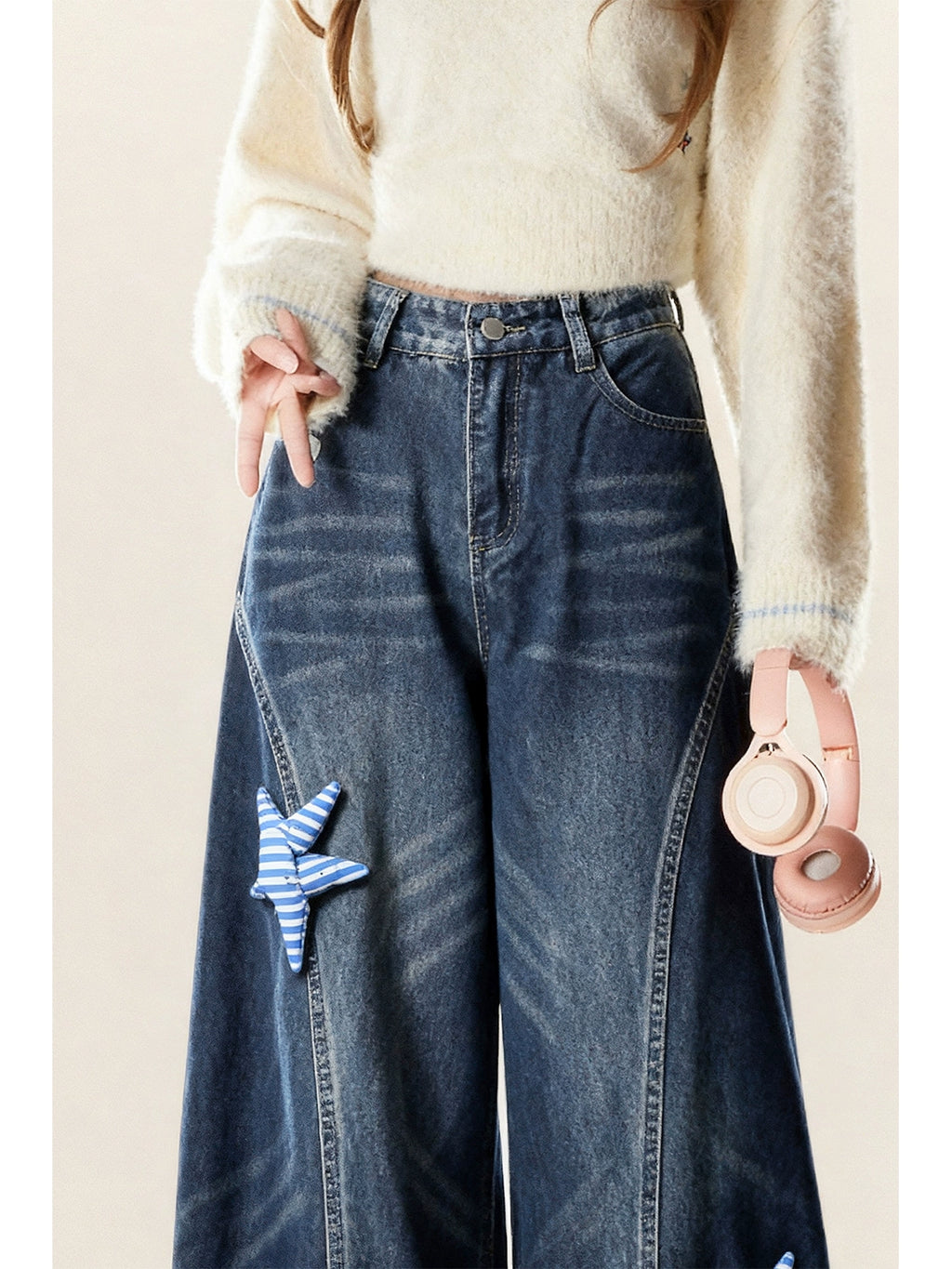 ZRSEE Stereo Star Scimitar Jeans