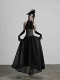 INDULGE Waist Neck Vest Dress