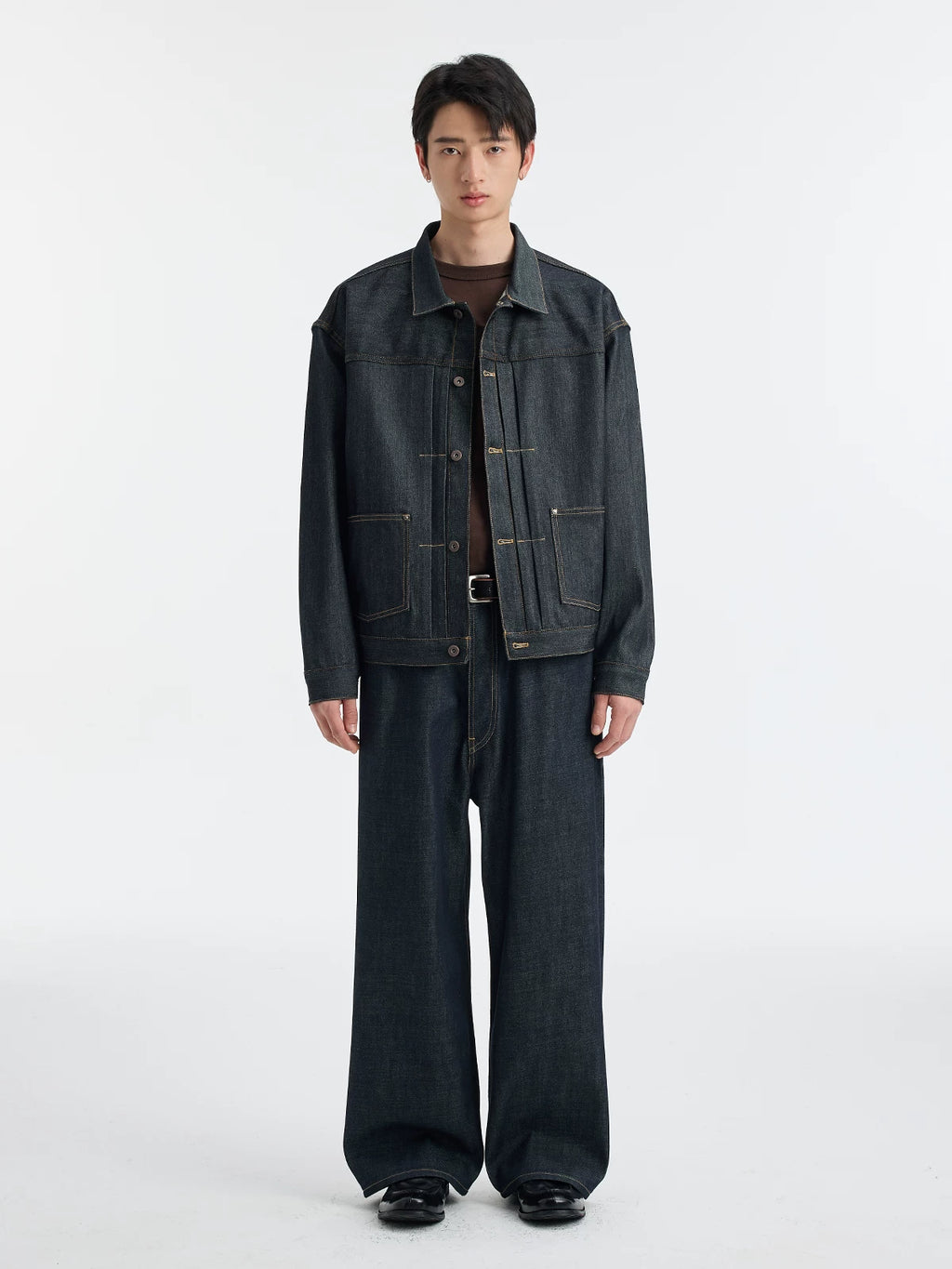 BUTTBILL Vintage Straight Leg Baggy Jeans