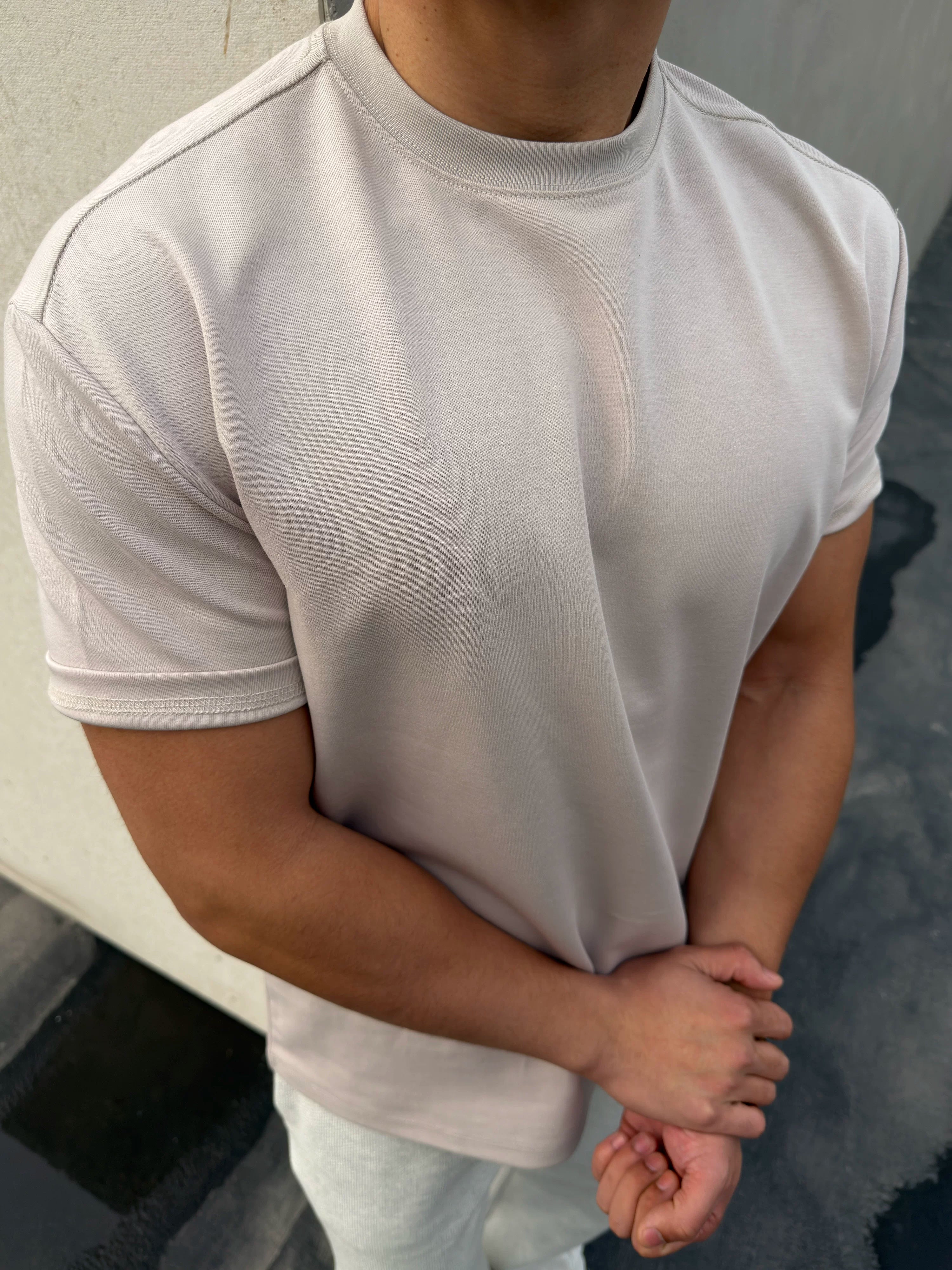 GTAL Cool Casual Versatile Crew Neck Tee