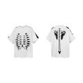 RELABEL Bone Print Made Old Loose Tee