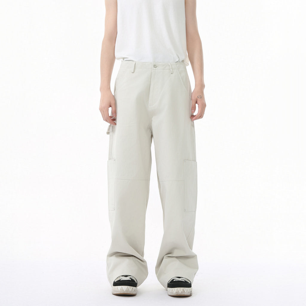 MTLCLOTHES Lapel Shirt Solid Color Tooling Casual Versatile Suit