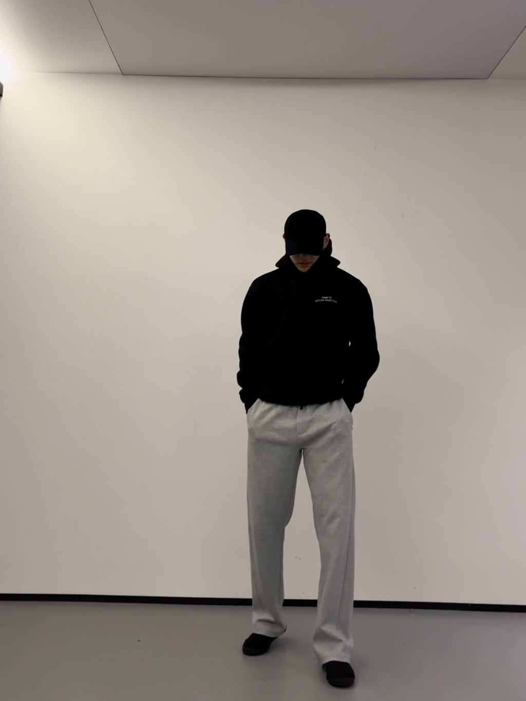 GTAL Three-dimensional Cut Embroidered Hooded Sweater