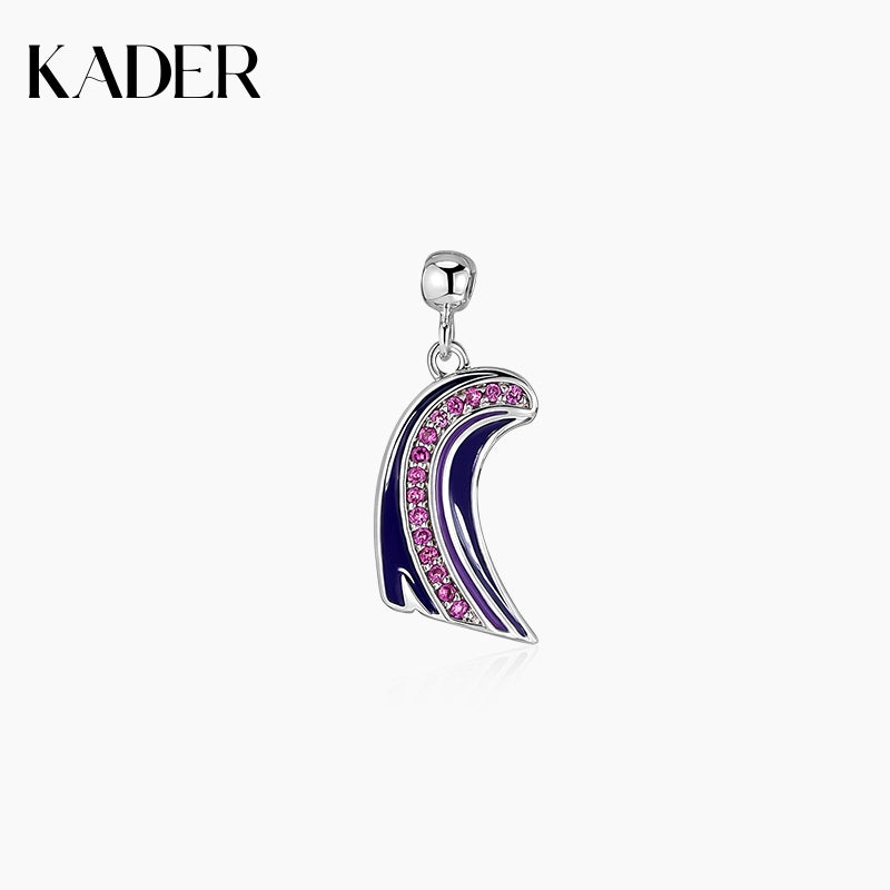 KADER Card Pony Poly Pendant Necklace