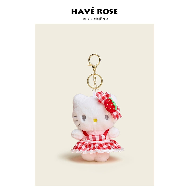 HAVEROSE Hellokitty Cute Girl Heart Pendant