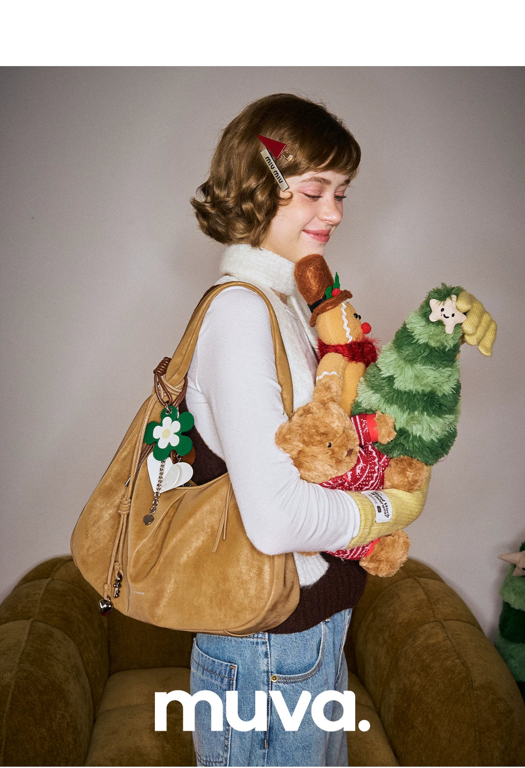 MUVA Fashion Shoulder Large Capacity Commuter Bag