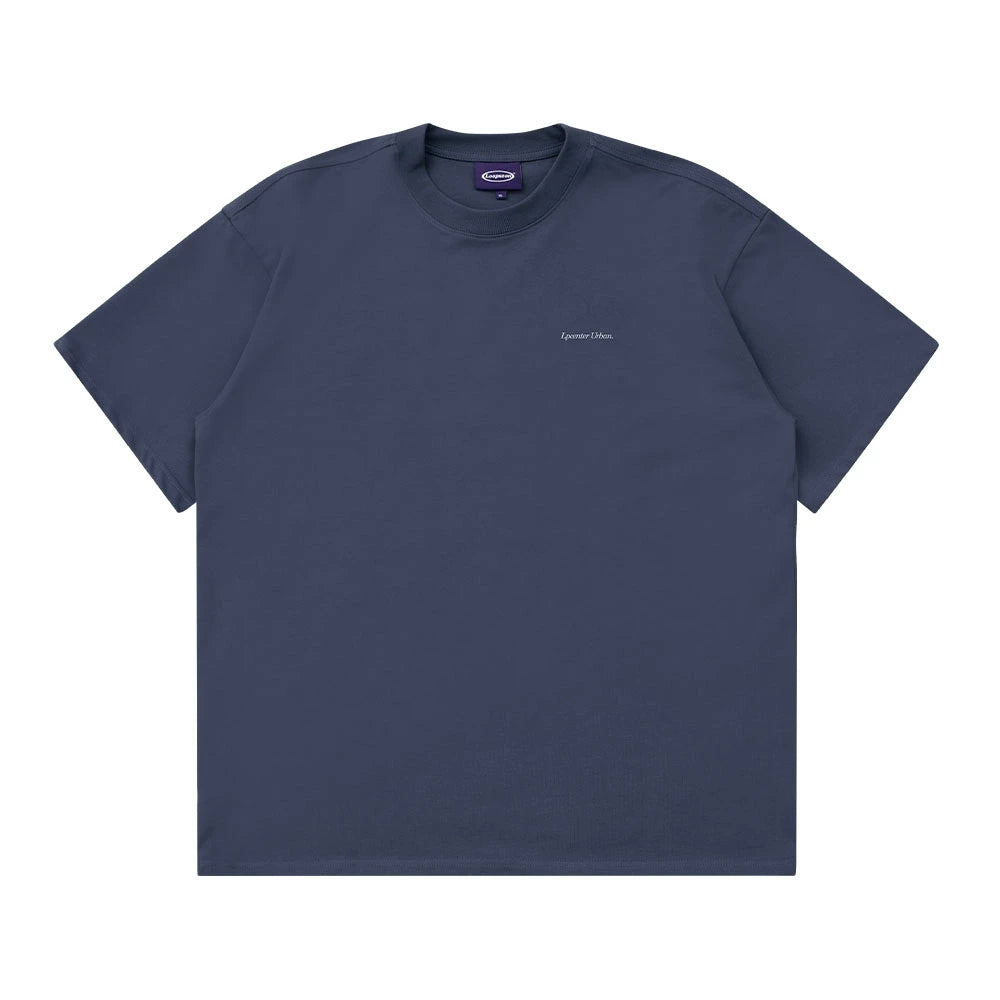 Loopsoon Versatile Comfortable Back Letter Printed Tee