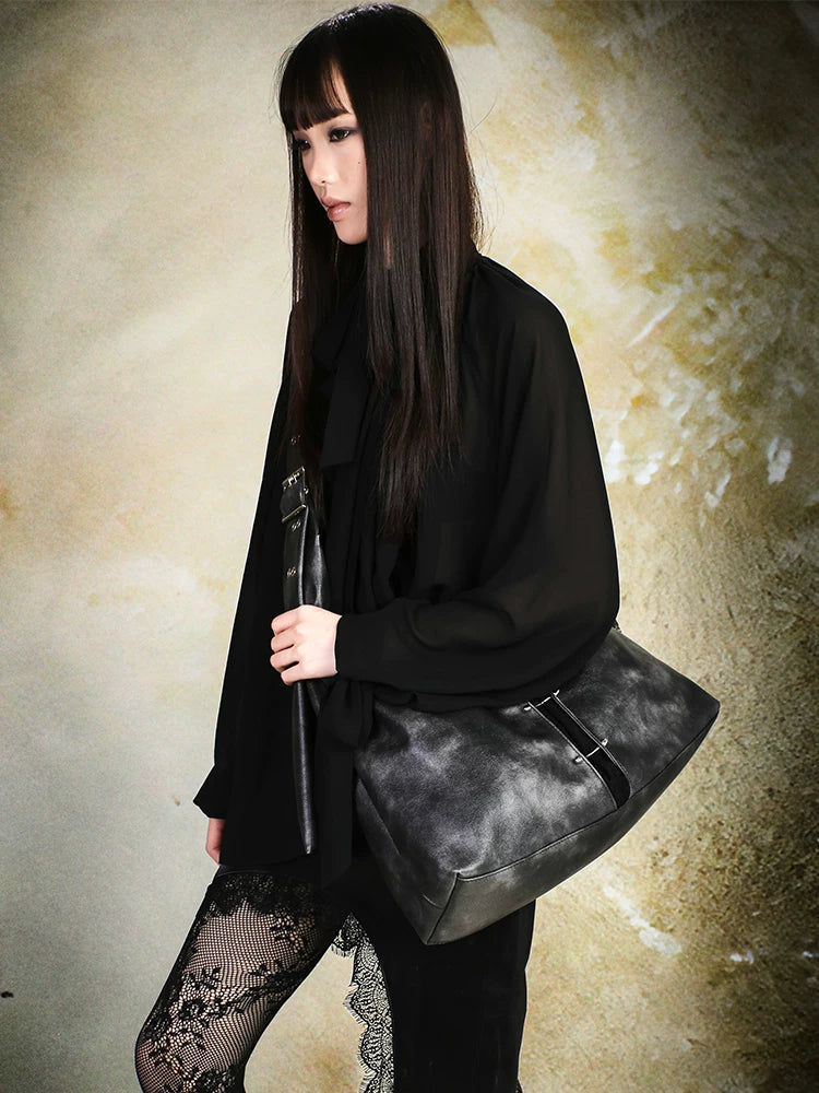 Acynmixx Vintage Lace Large Capacity Tote Bag