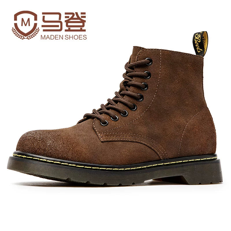 Madden Martin Leather Tooling Boots
