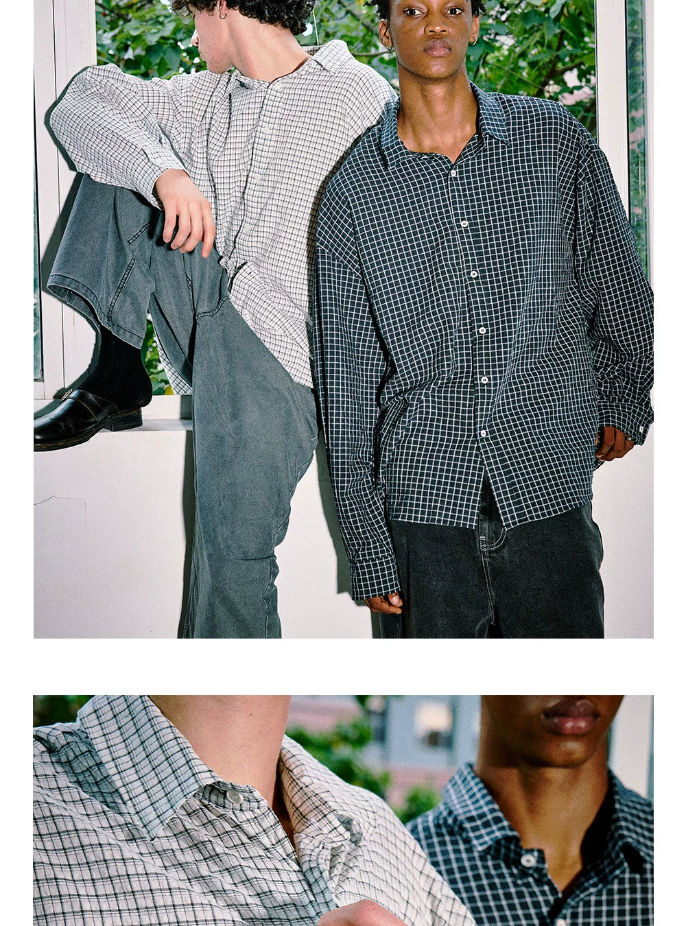 Anniehall Checked Long Sleeve Shirt