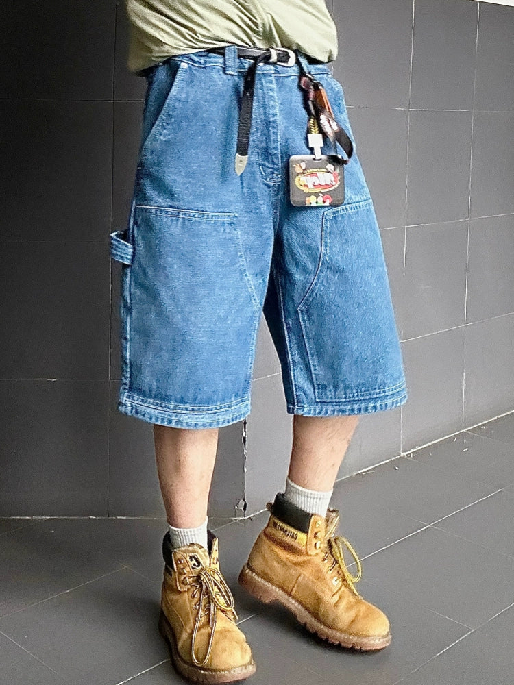 MEDM Casual Straight Loose Five-point Pants Shorts