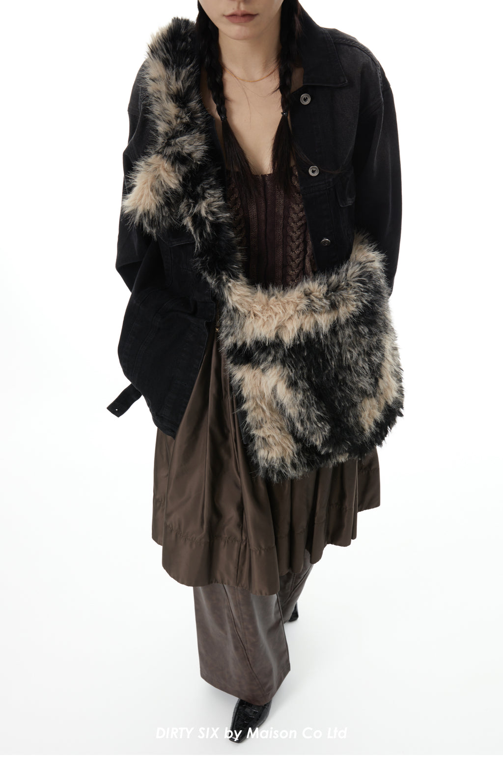 DirtySix "An Oat Cow" Wandering Wind Large Hairy Bag