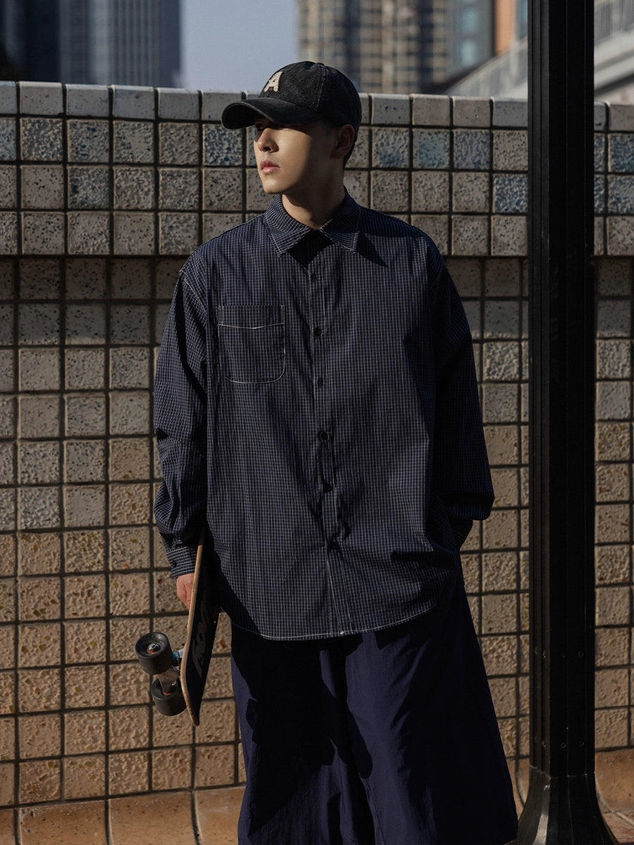 NOEARS Lapel Loose Shirt