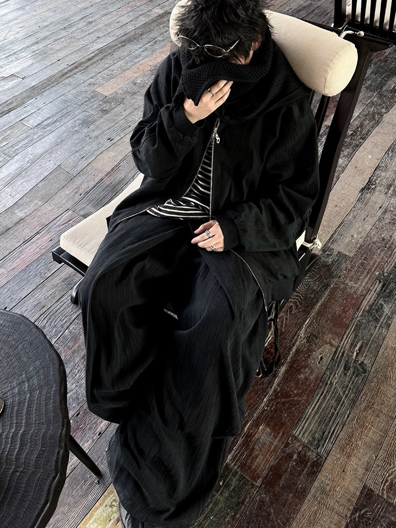 RELABEL Removable Hooded Casual Jacket