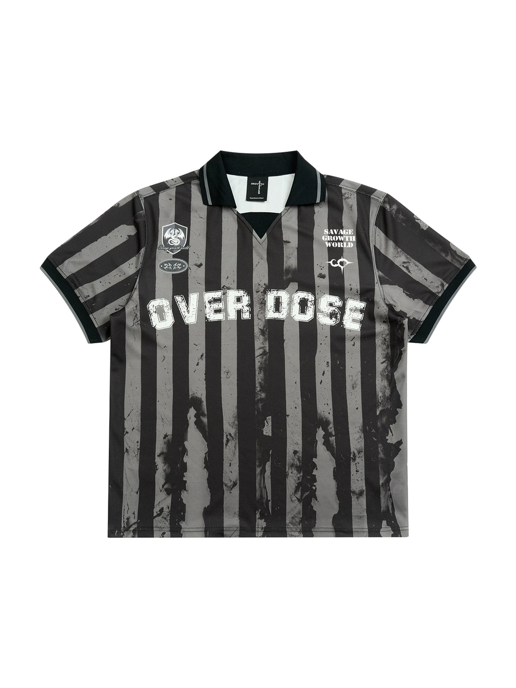 SGW Bar Flag Digital Printing Front Shoulder TEE