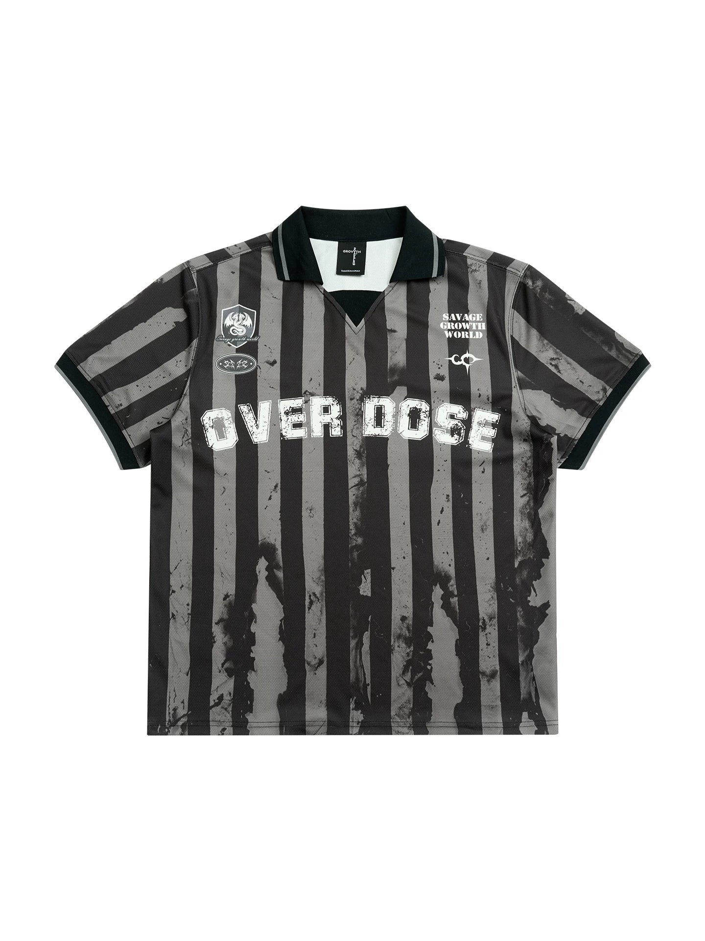 SGW Retro Front Shoulder Quick Drying Cool Tee