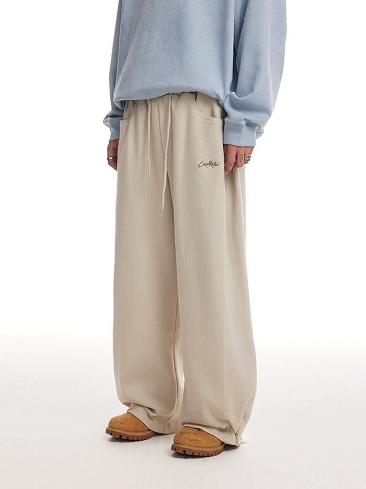 CoosRetro Loose Casual Fleece Track Pants