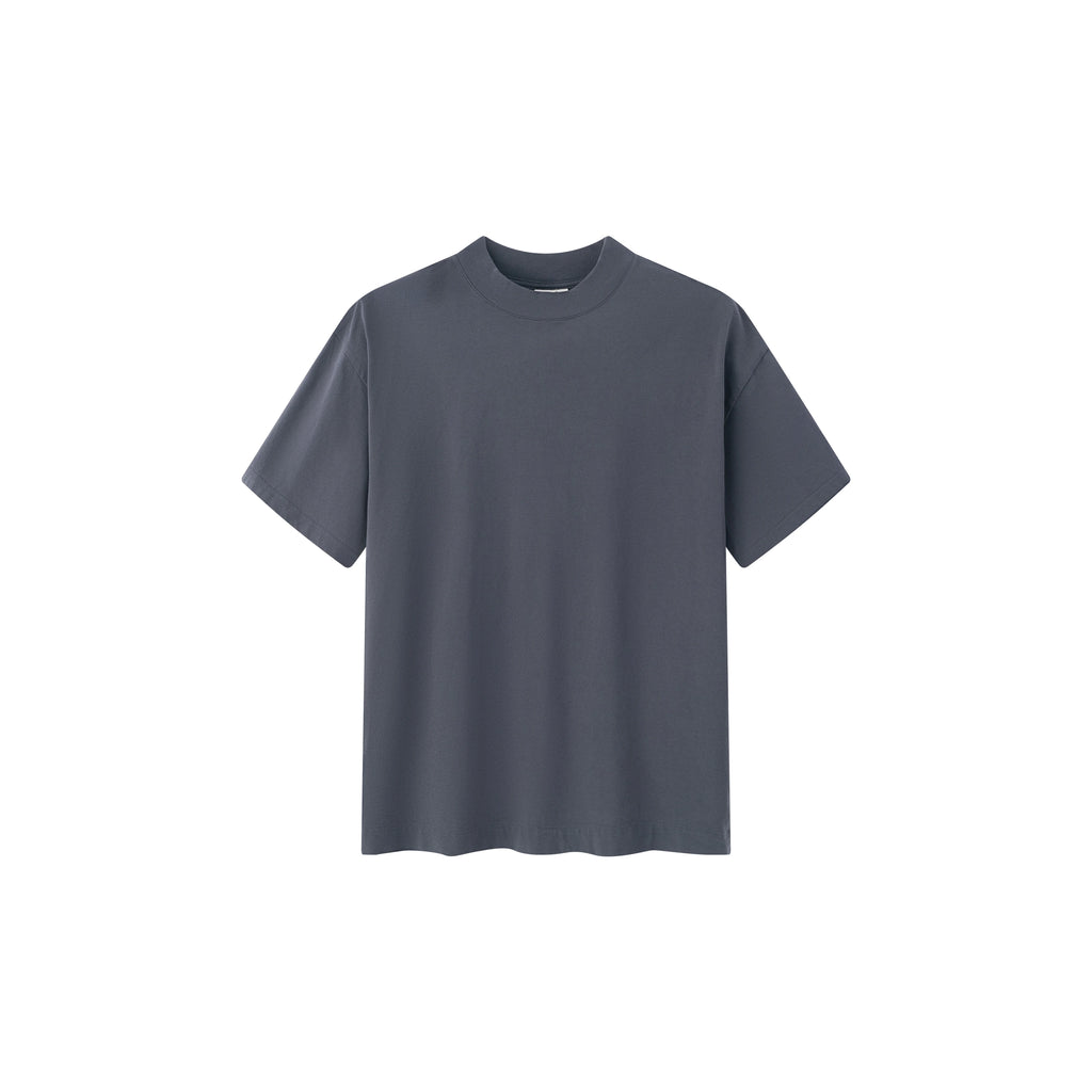 Anniehall Small Turtleneck Front Shoulder Casual Tee