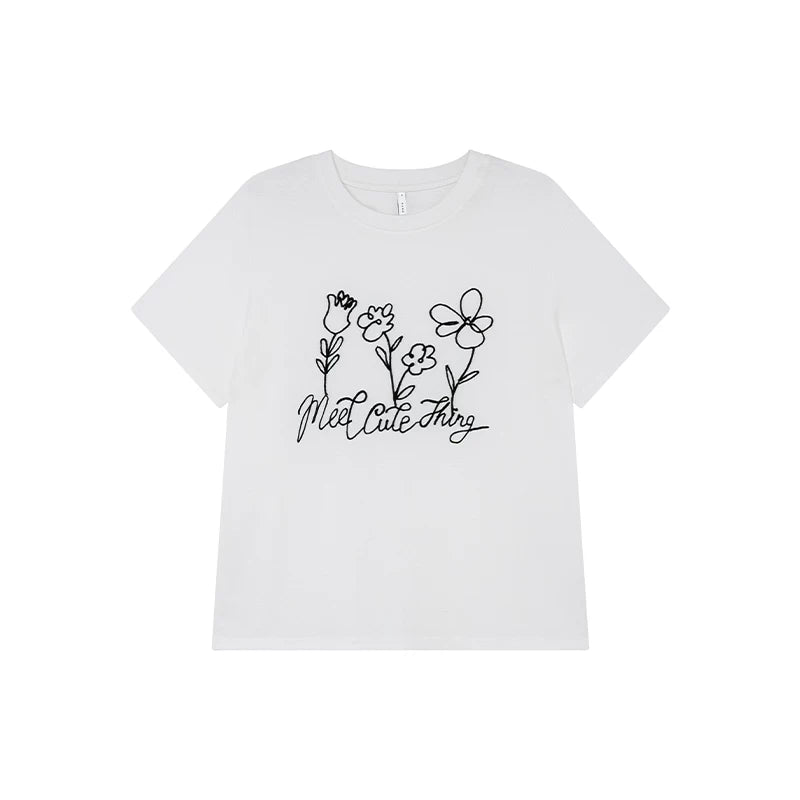 KANO Casual Round Neck Lazy Tee