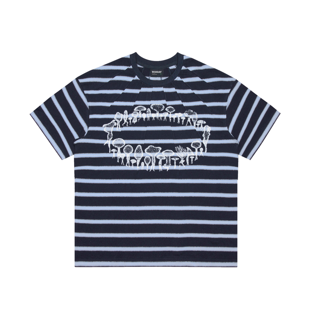 WebSurfGroup Striped Casual Loose Tee