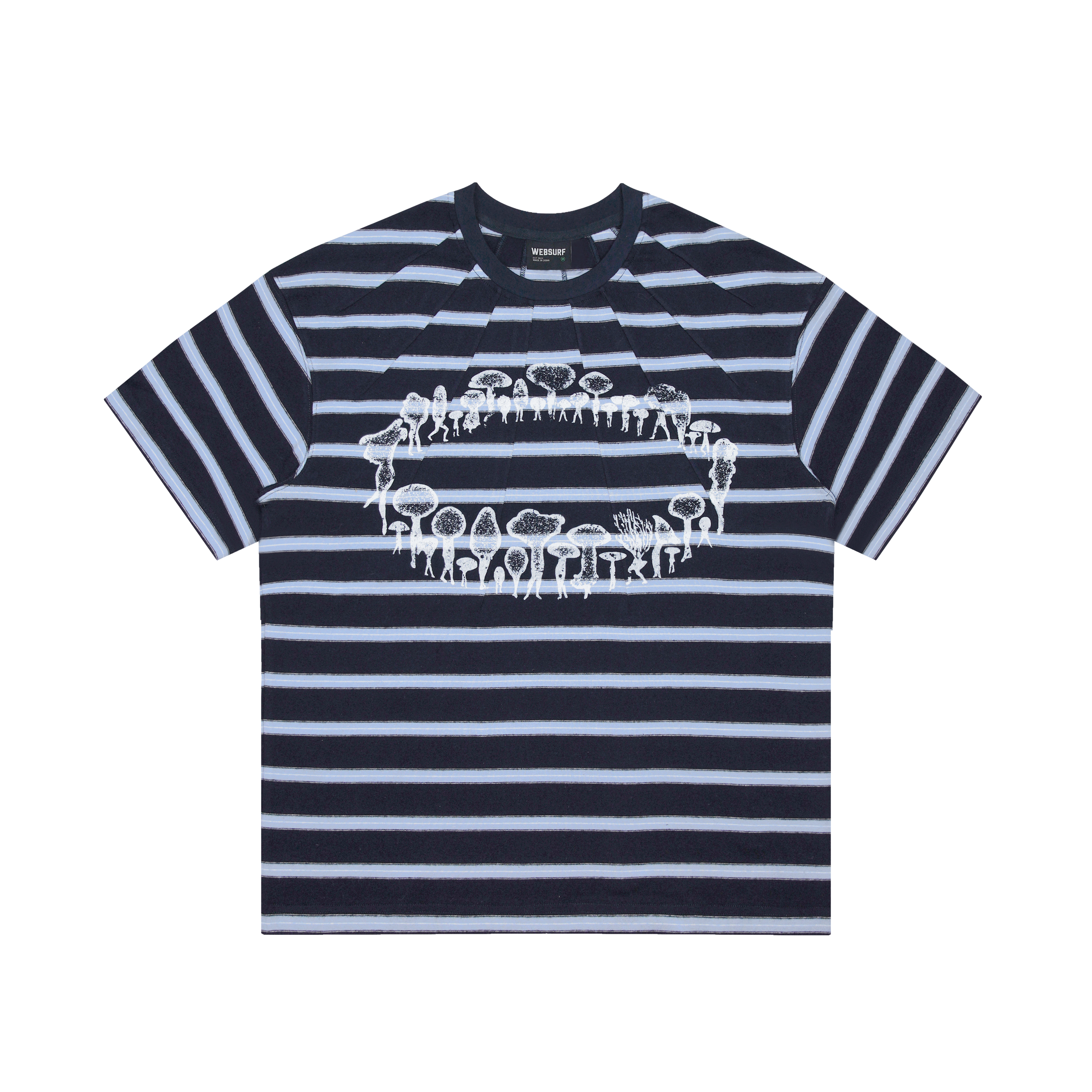 WebSurfGroup Striped Casual Loose Tee