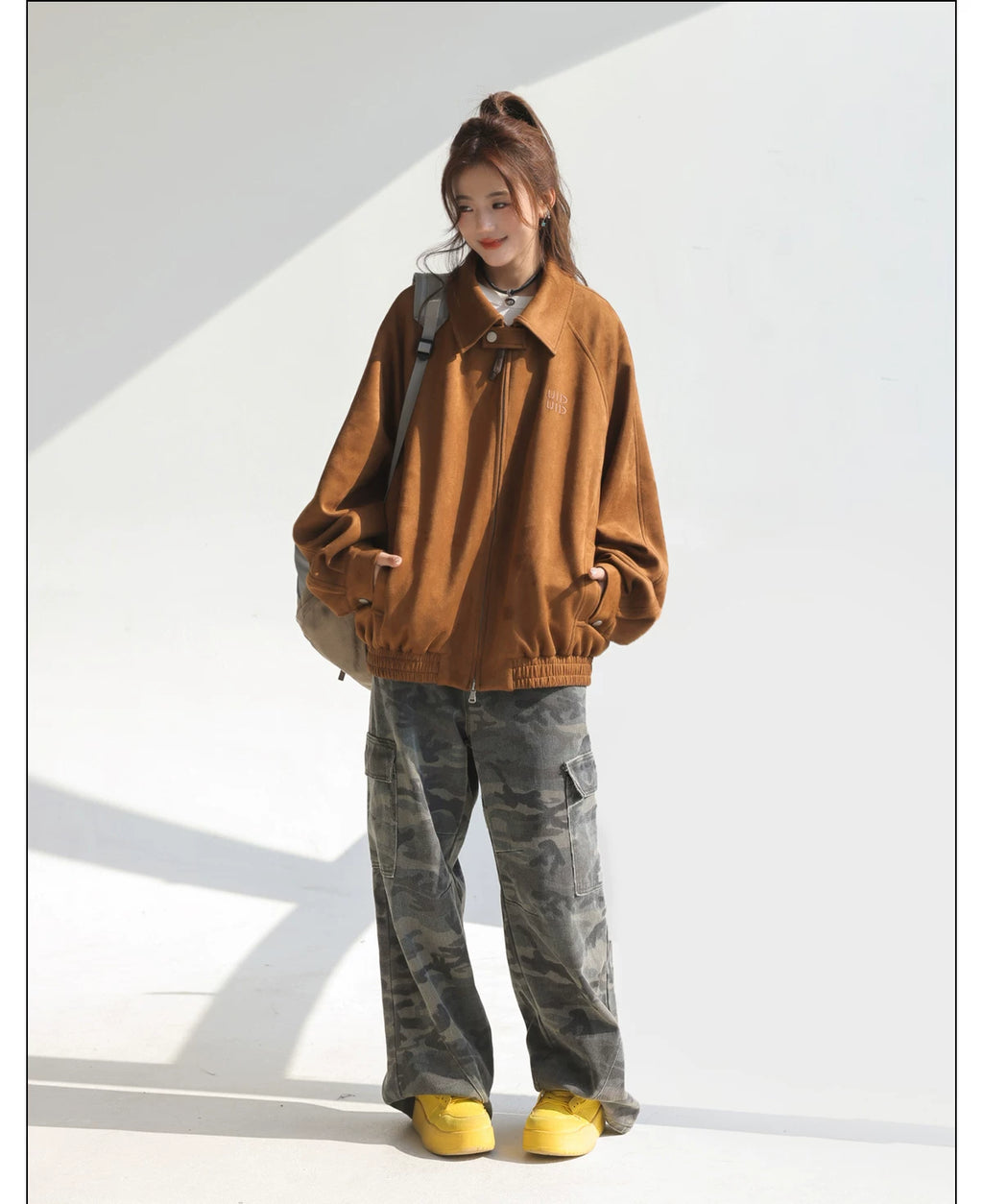 CHANT2nd Suede Loose Jacket
