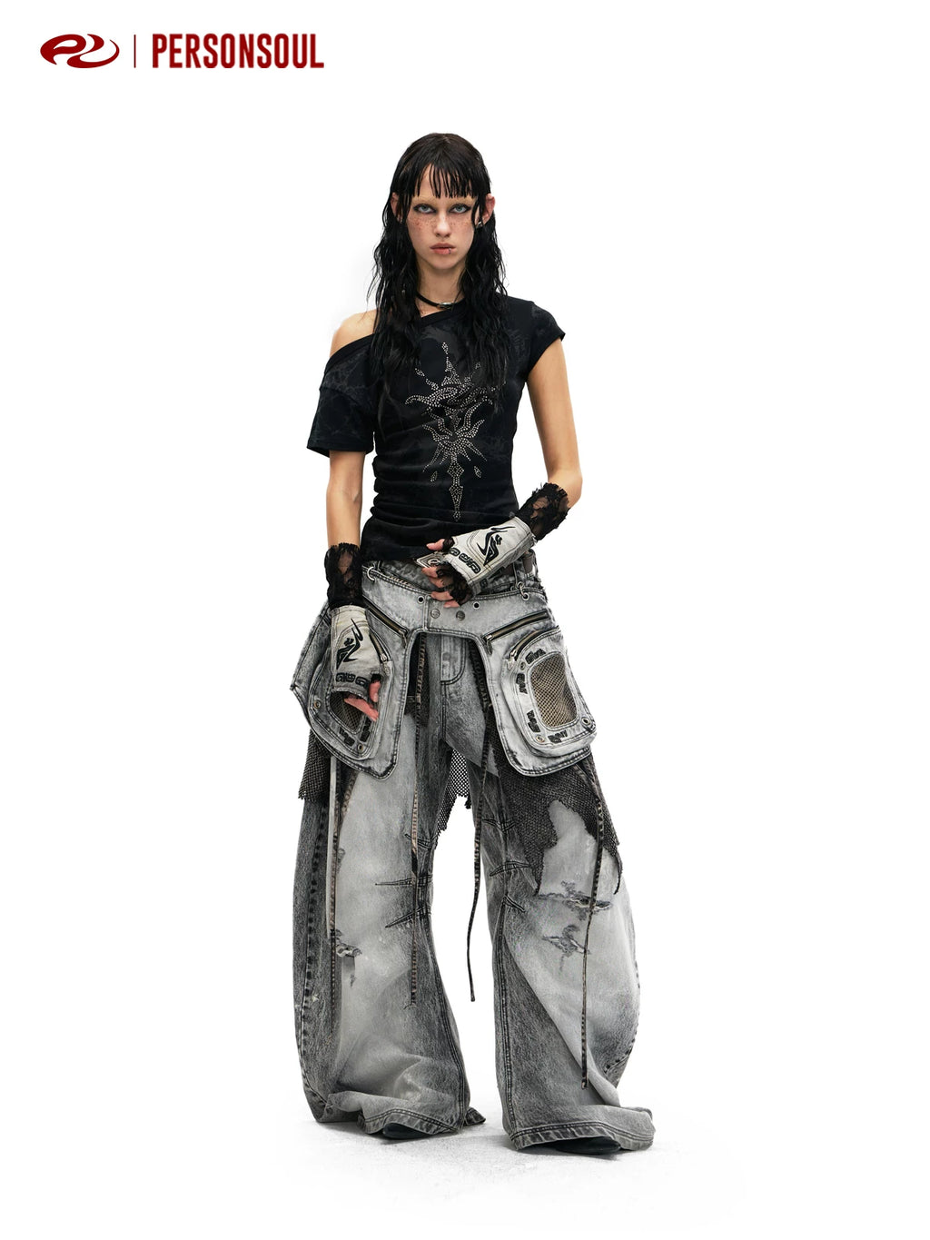PERSONSOUL Hot Diamond Totem Slim tee