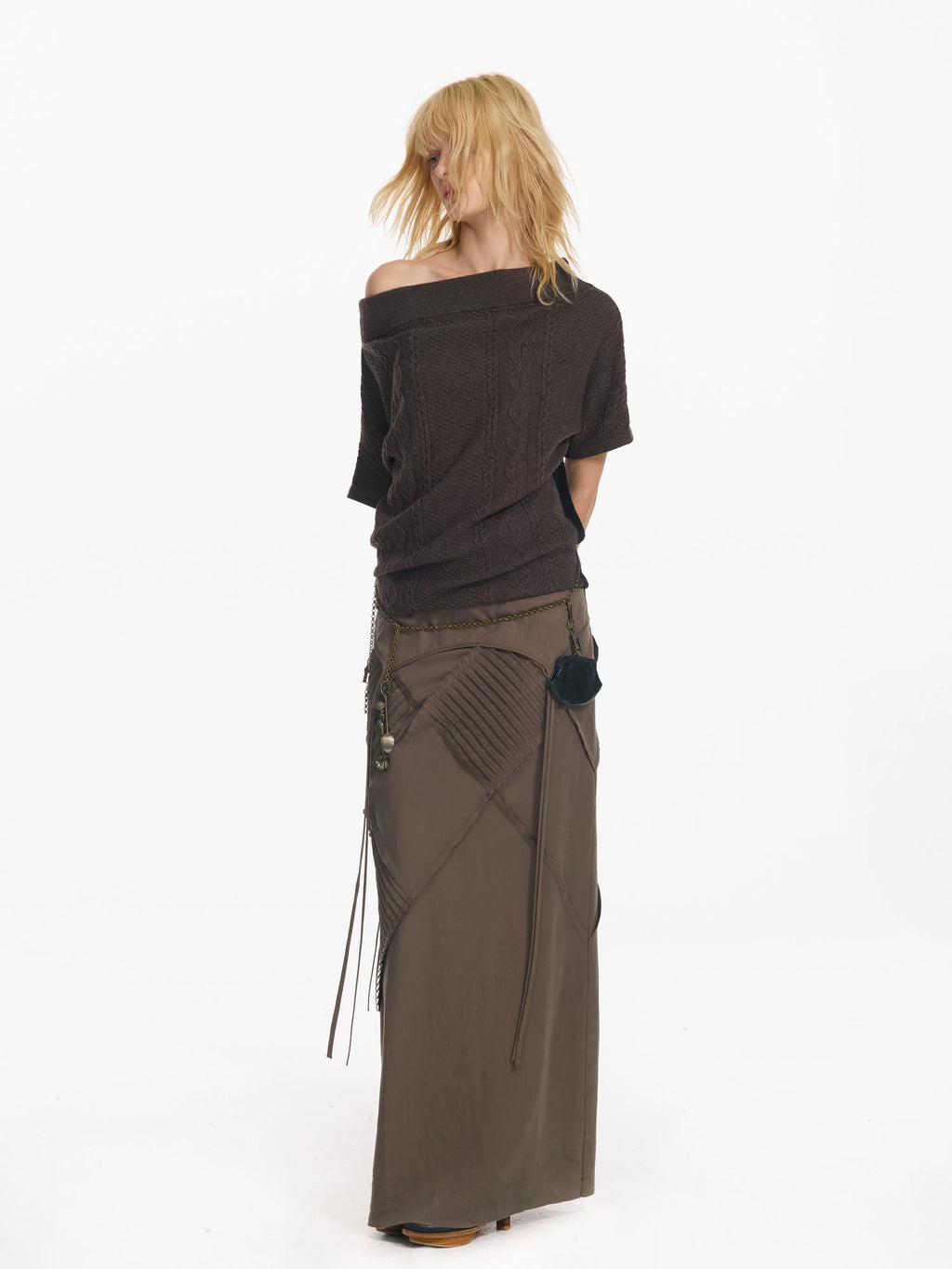 2th Desire Vintage Rhombus Strap-on Skirt