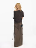 2th Desire Vintage Rhombus Strap-on Skirt