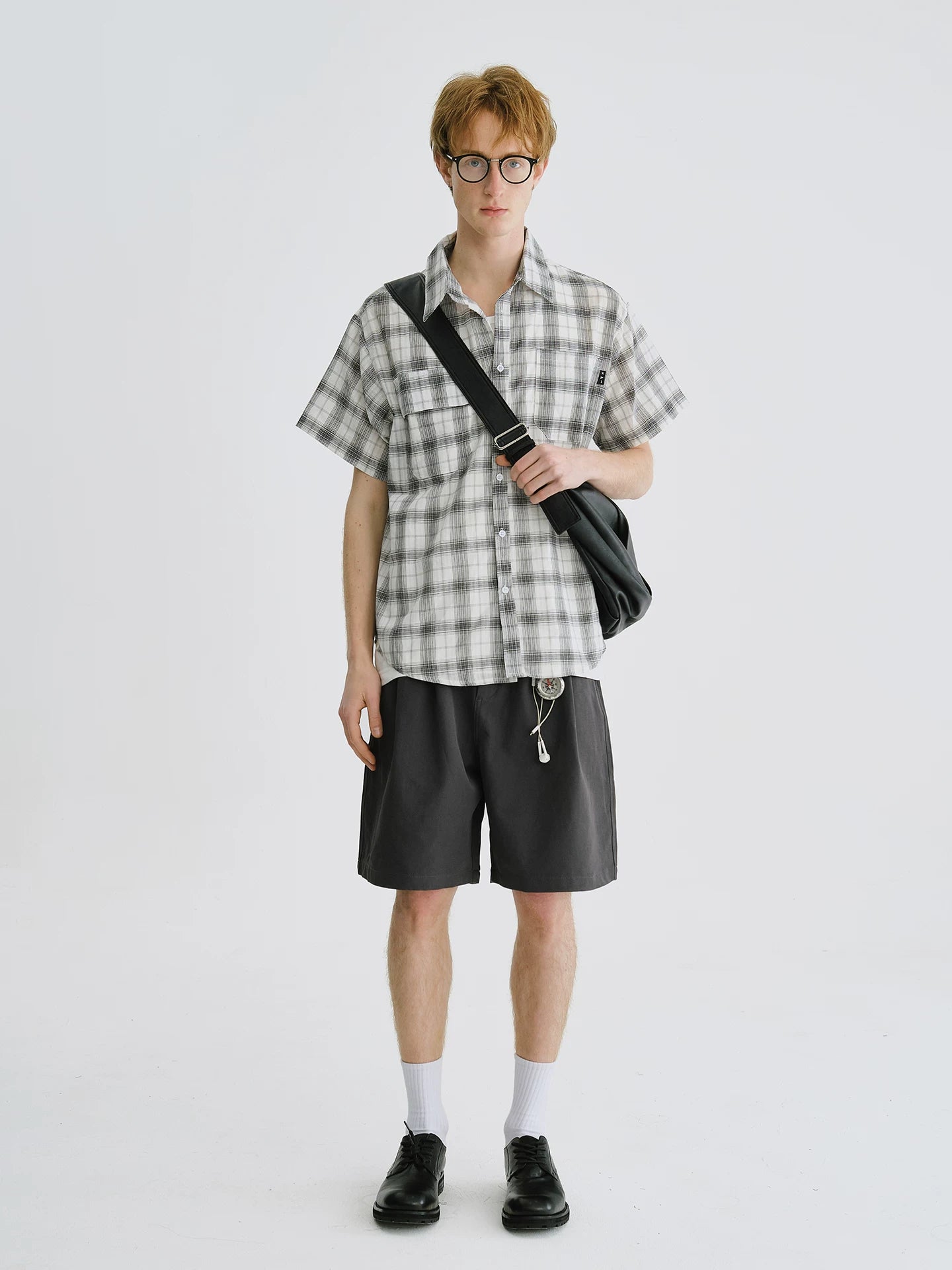LIVINGTOWN Versatile Casual Simple Loose Shorts