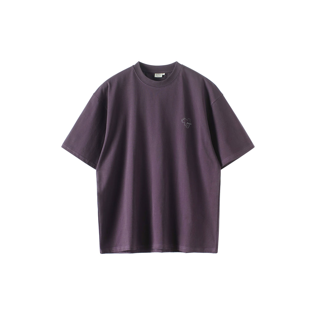 BUTTBILL Back Plant Print Cool Quick Drying Tee