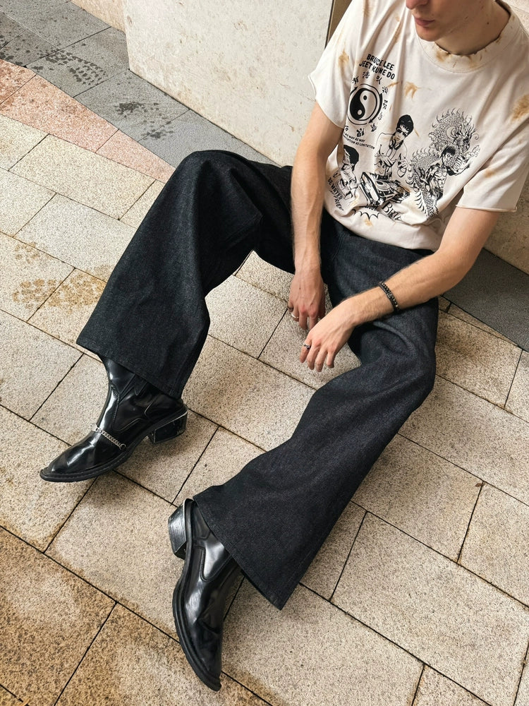 VOWPROGRESS Five-button Primary Color Jeans