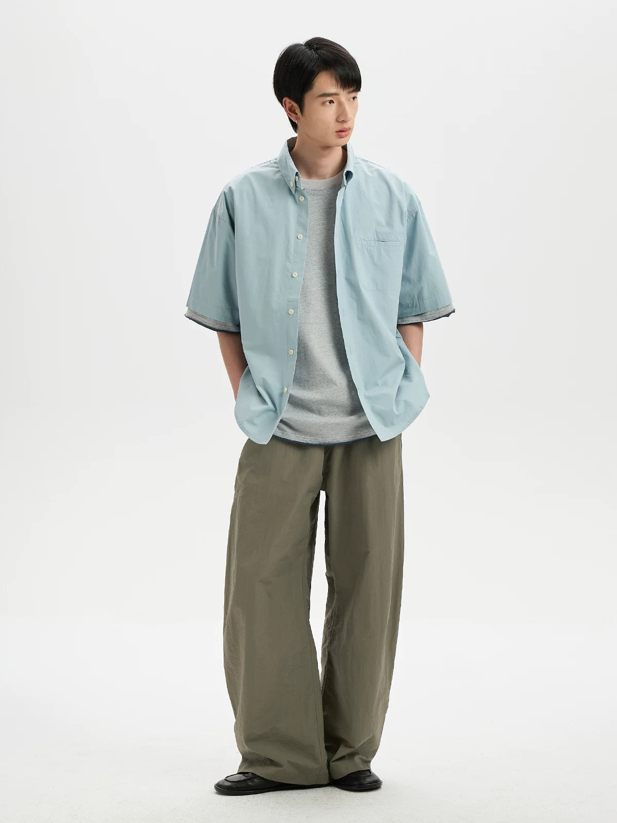 BUTTBILL | 420g Linen Blend Paratrooper Cargo Pants