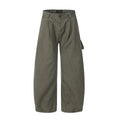 11KN versatile loose scimitar wide-leg Pants