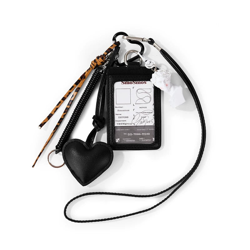 SmoSmos Card Cover Bus Bag Pendant Key Badge