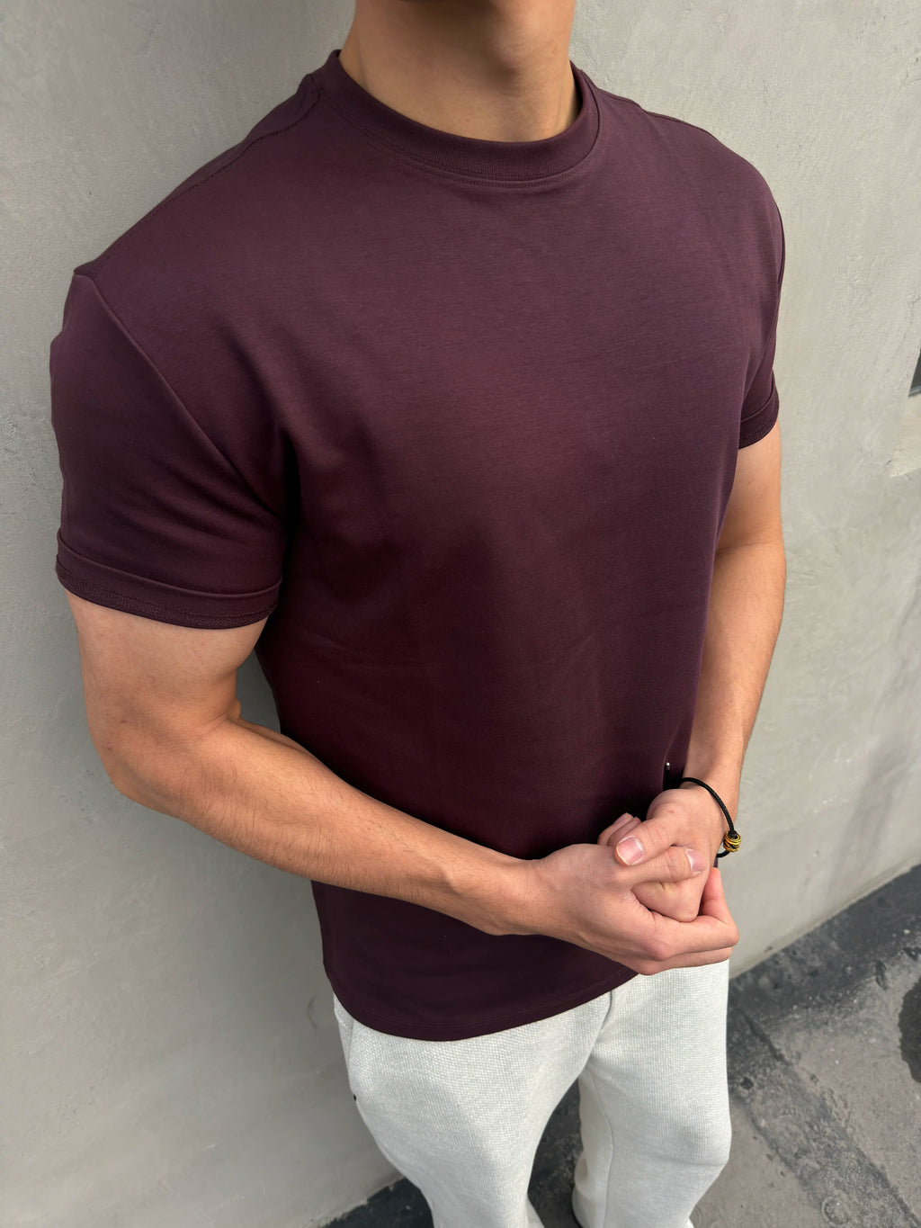 GTAL Cool Casual Versatile Crew Neck Tee
