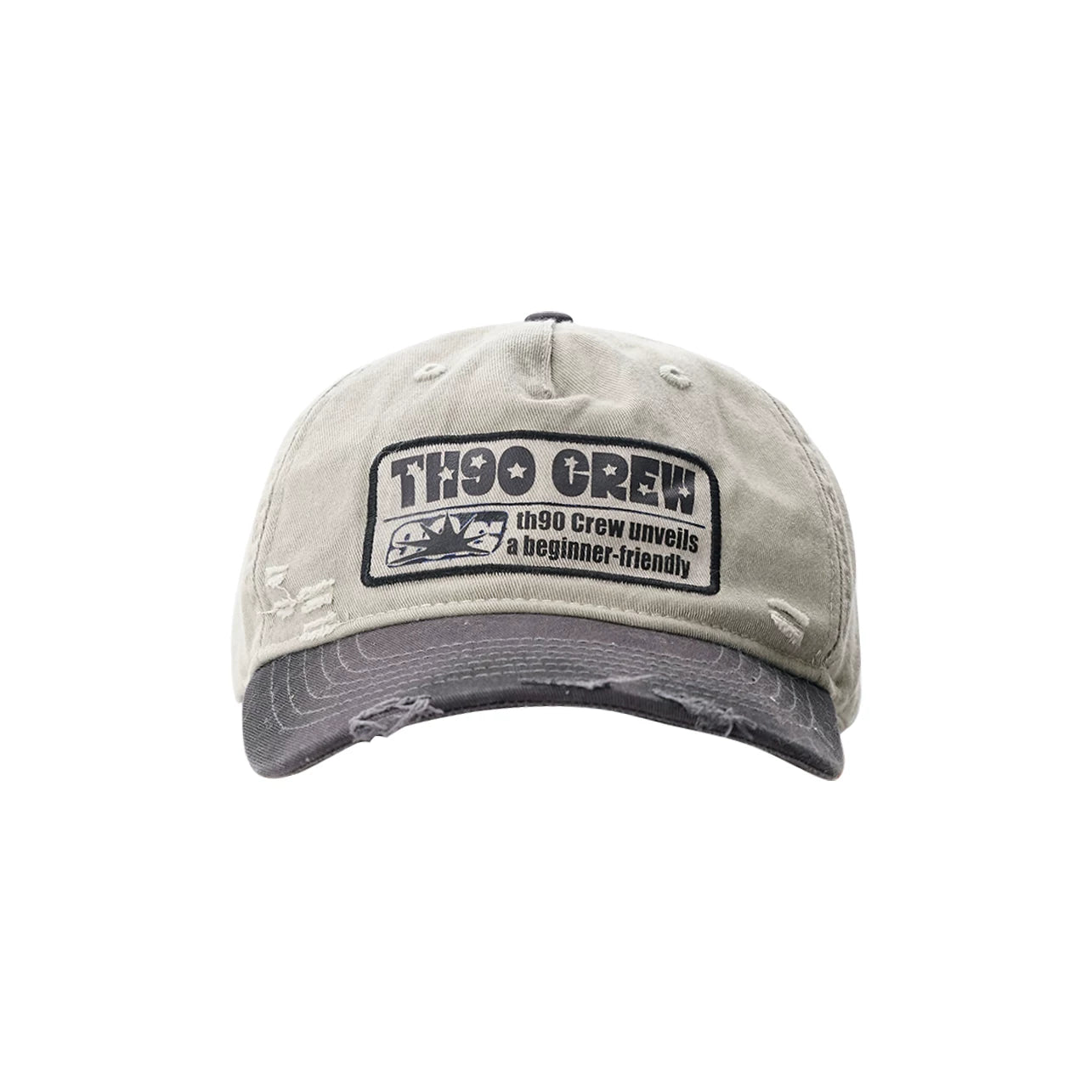 TH90CREW Vintage Destroyed Old Baseball Cap