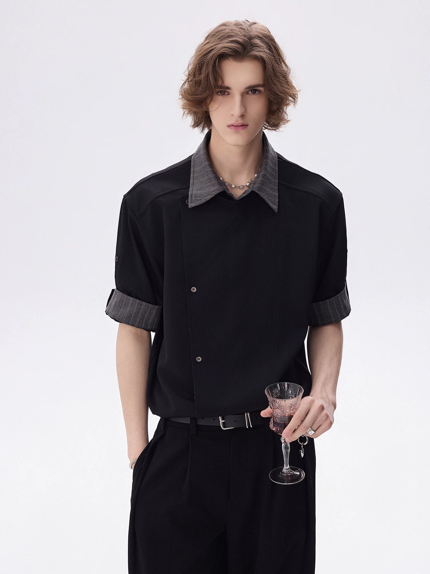 CHOR Striped Slim Fit Casual Shirt
