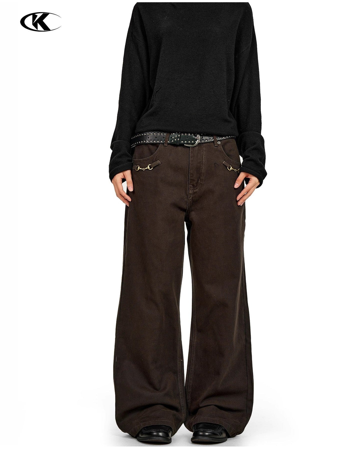 11KN Retro Straight Skinny Jeans