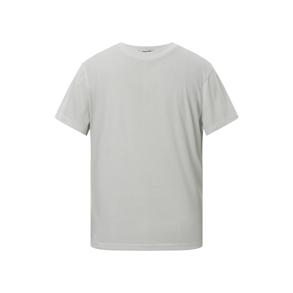 FUNKYFUN Tencel Thin Soft Comfortable Long-sleeved Bottoming Shirt