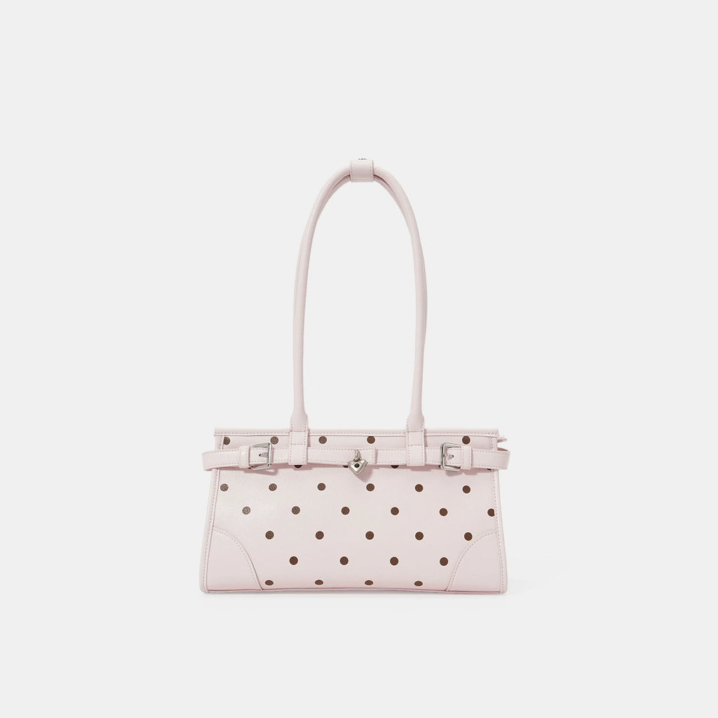 ANGELSKY Polka Dot Shoulder Armpit Bag