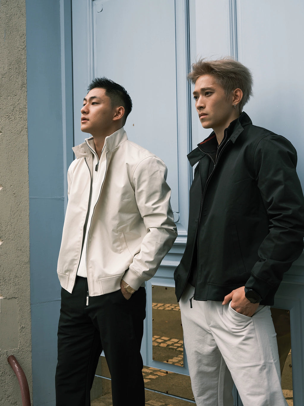 GTAL Vintage Stand-Up Collar Casual Jacket