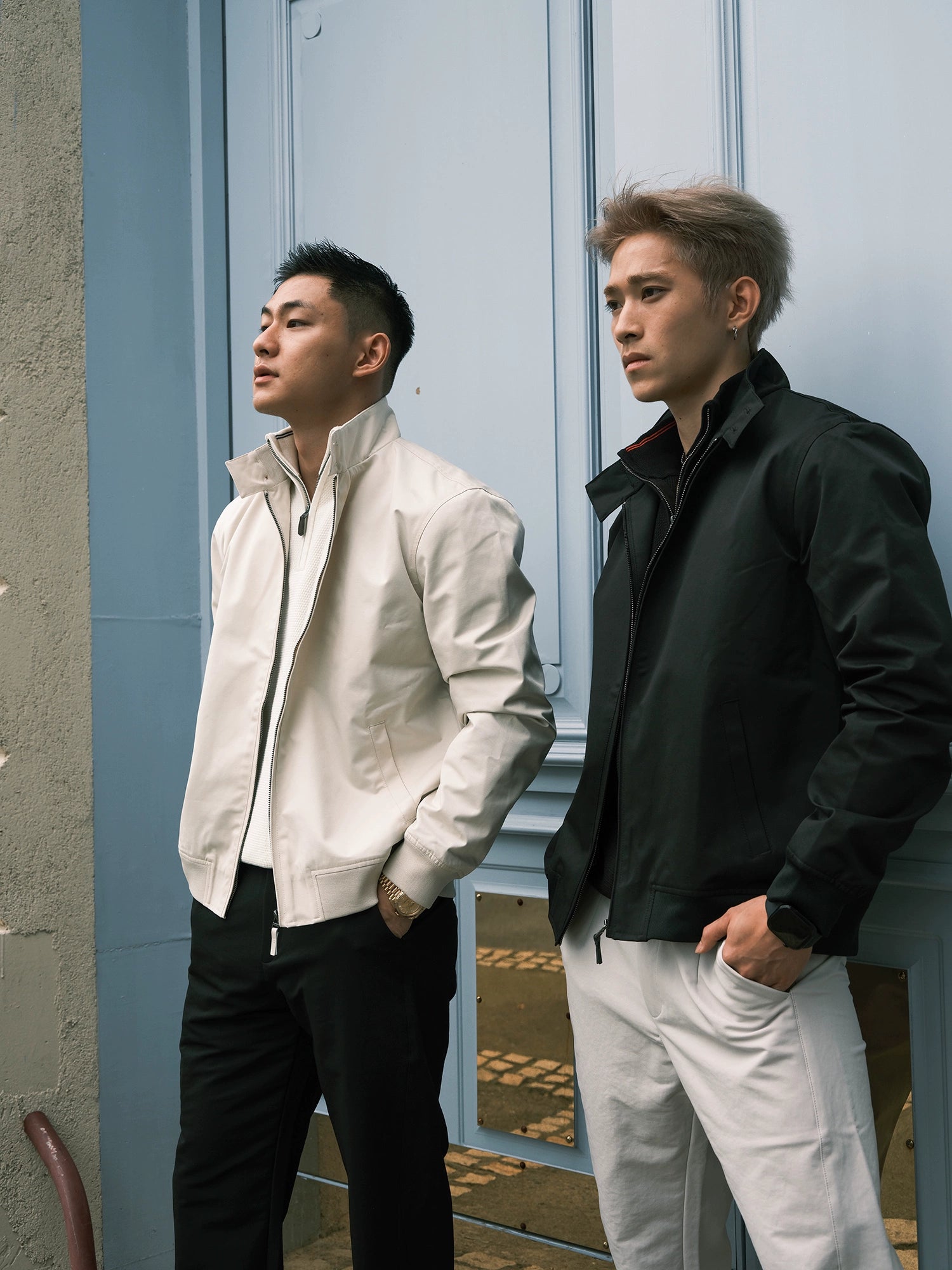 GTAL Vintage Stand-Up Collar Casual Jacket